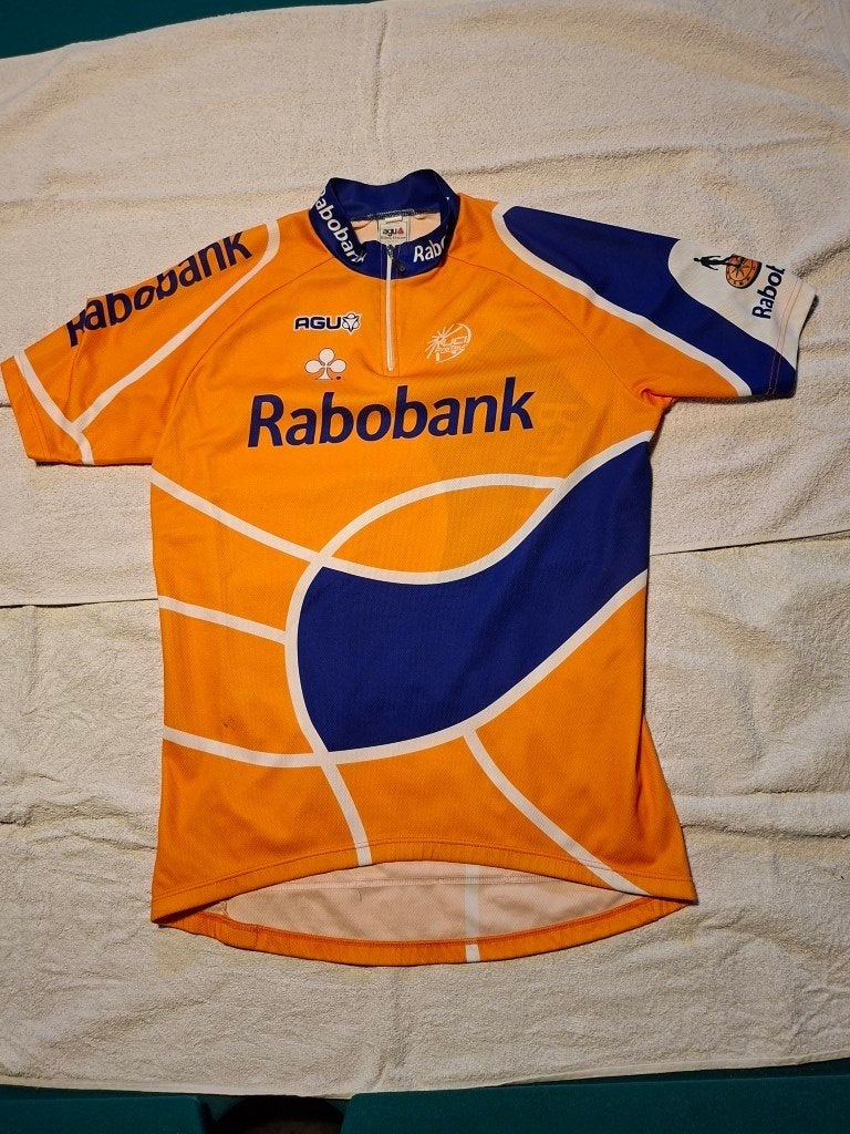 Vintage Rabobank - Colnago wielershirt jaren 90 maat L, Ophalen of Verzenden, Gebruikt, Kleding