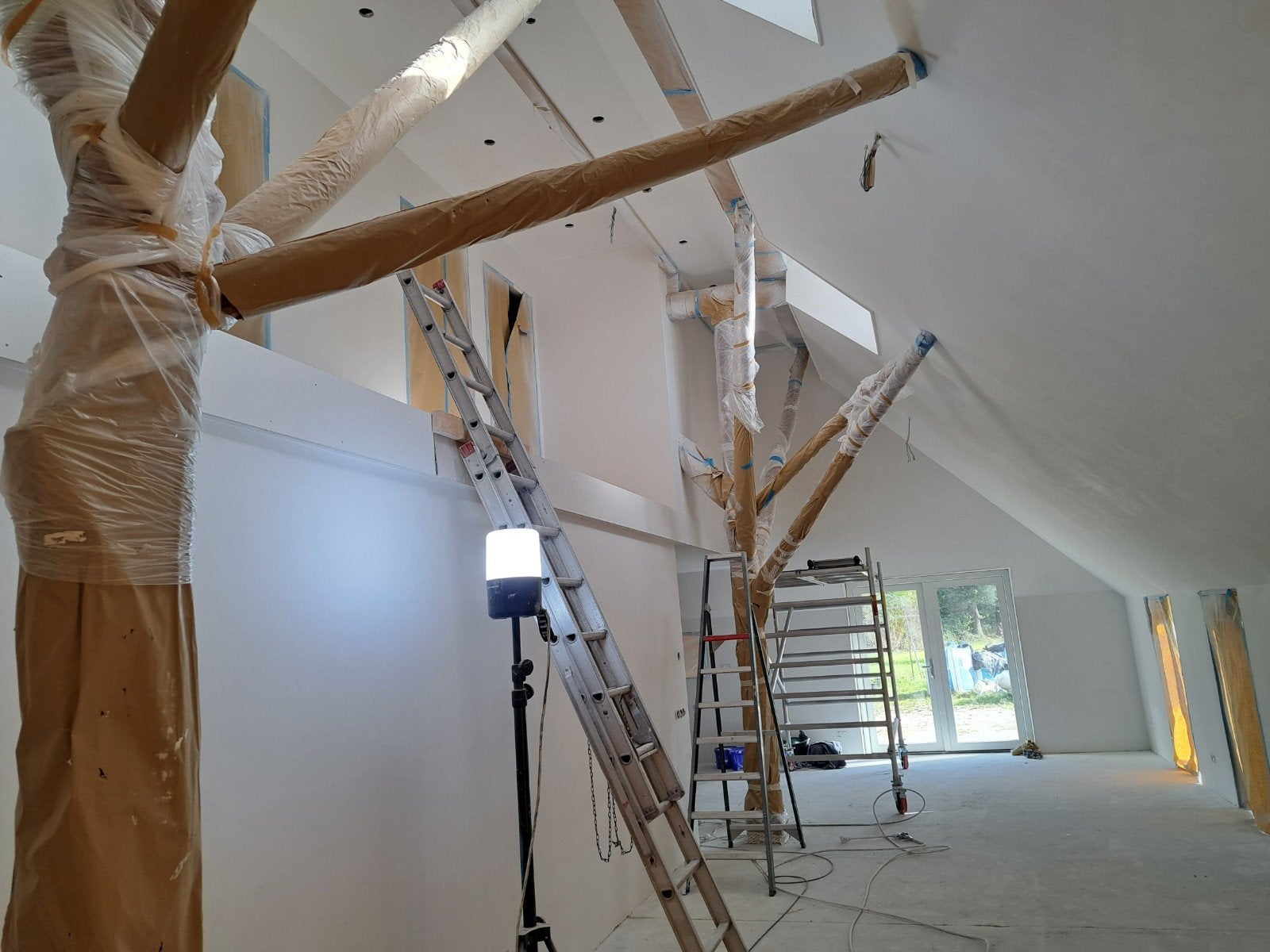 Verfspuiten - Airless verfspuiten - vakkundige schilders, Garantie, Binnenschilderwerk