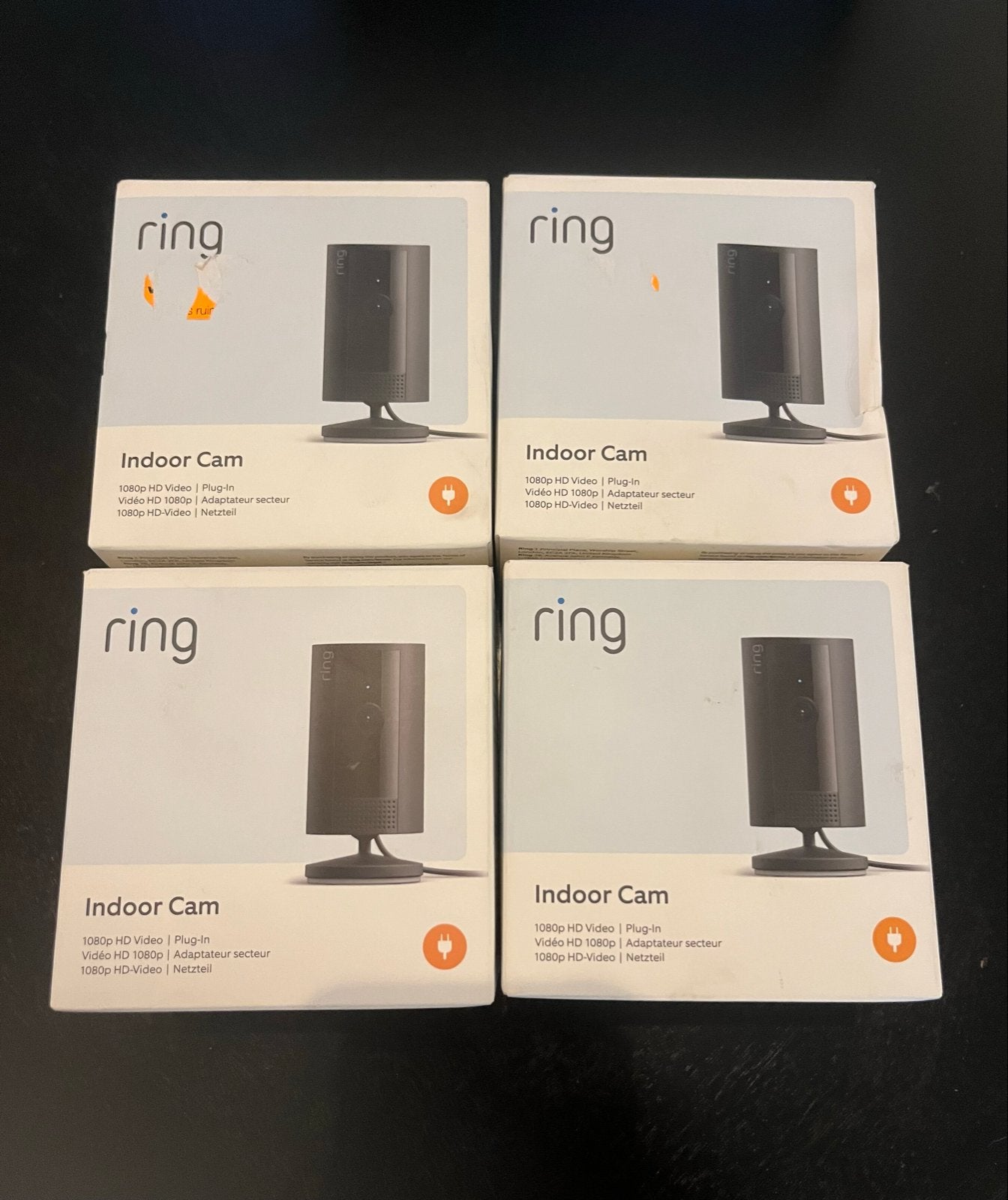 Ring Indoor Cam 2e generatie zwart, Ophalen of Verzenden, Zo goed als nieuw, Binnencamera