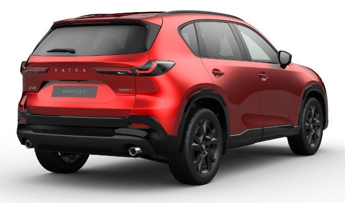 Mazda CX-5 2.5 E-SKYACTIV G 141 M HYBRID Homura | LEDER | 36, Auto's, Dealer onderhouden, Zwart, 4 cilinders, Bedrijf