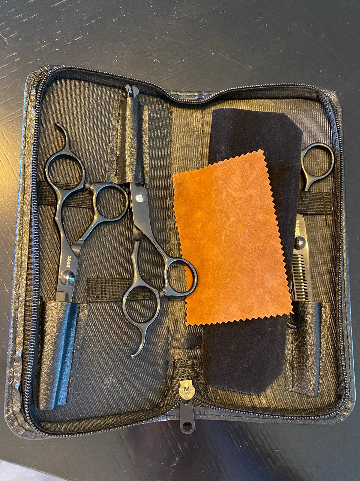Honden trimscharen in etui, Ophalen of Verzenden, Zo goed als nieuw, Overige typen