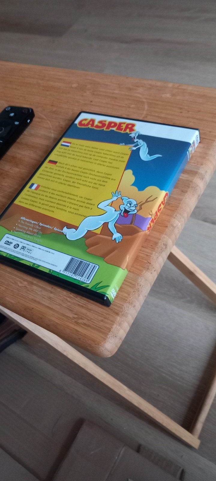 Casper DVD - 4 afleveringen met hand getekend,!, Gebruikt, Animatie, Alle leeftijden, Film