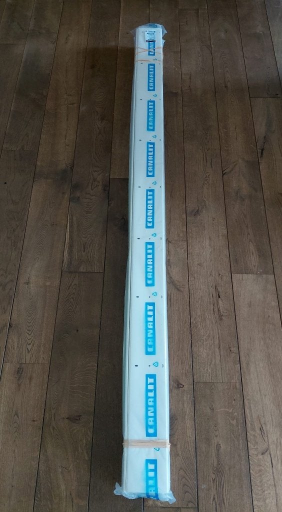 Canalit 8m leidinggoot 125x75 mm wit airco/warmtepomp, Ophalen of Verzenden, Nieuw, Overige typen