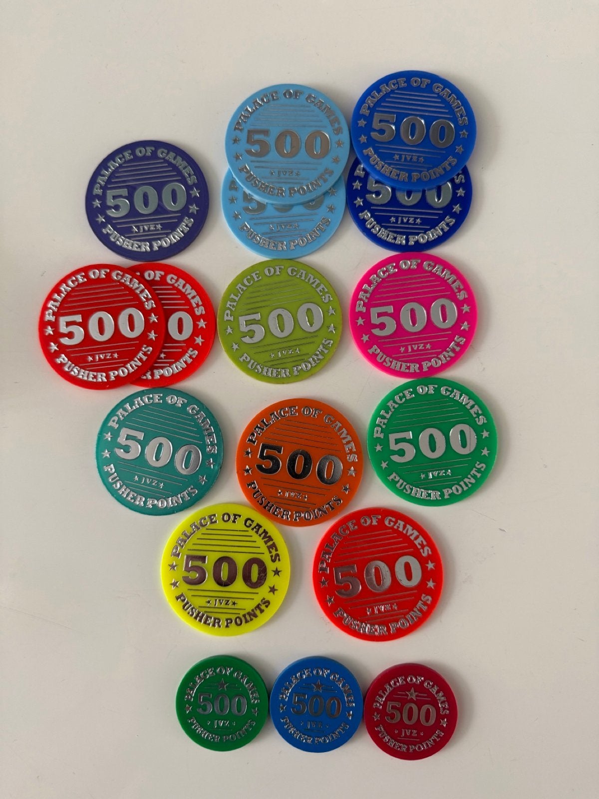 Kermis munten penningen speelmunten, Verzamelen, Ophalen of Verzenden, Gebruikt
