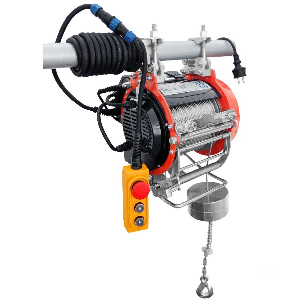 takel, hijstakel, bouwtakel, lier, kraan 800kg / 32m kabel, Verzenden, Nieuw, Elektrisch