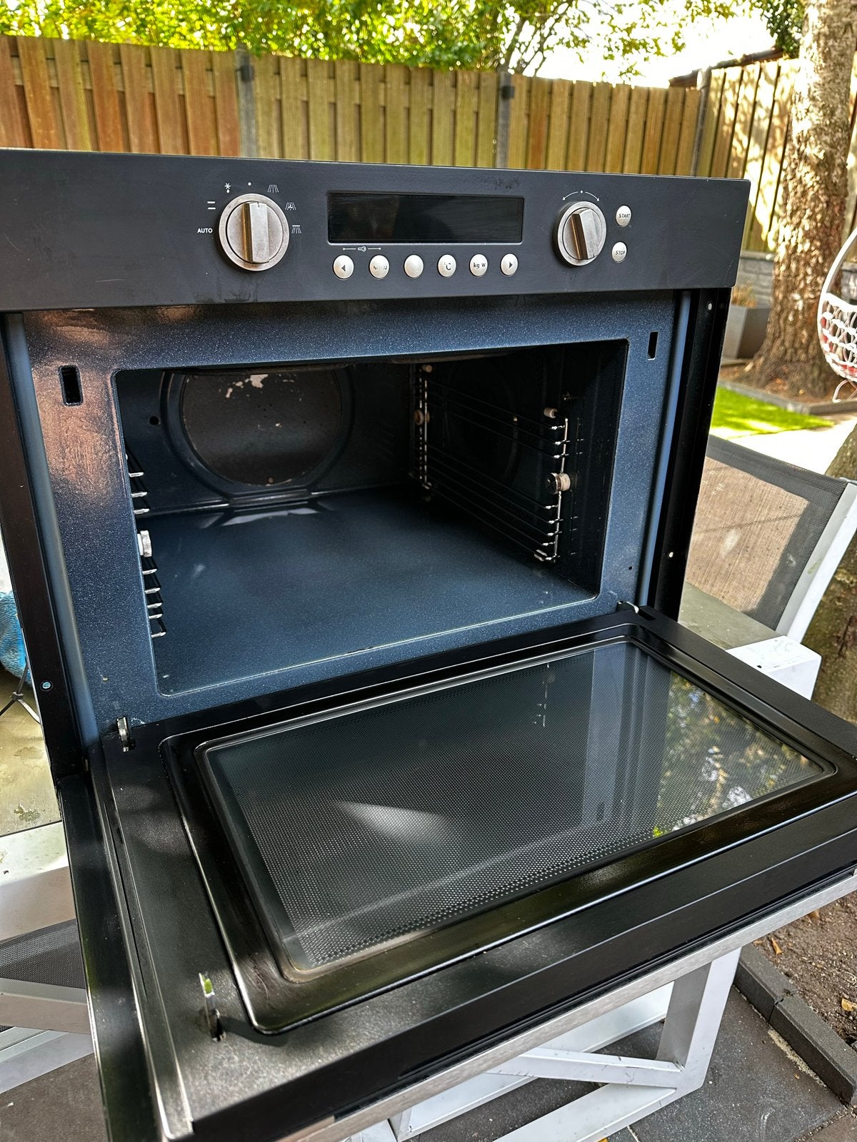 ATAG Inbouw combi oven, 45 tot 50 cm, Gebruikt, Hete lucht, 60 cm of meer