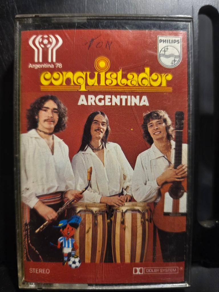 Conquistador Argentina - Vintage Cassettebandje, Cd's en Dvd's, Ophalen of Verzenden