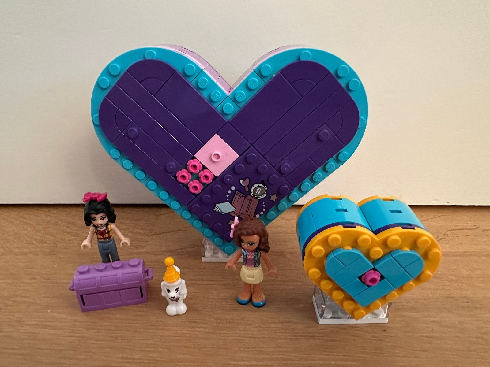 LEGO Friends- hartvormige dozen compleet - 41359, Ophalen of Verzenden, Zo goed als nieuw