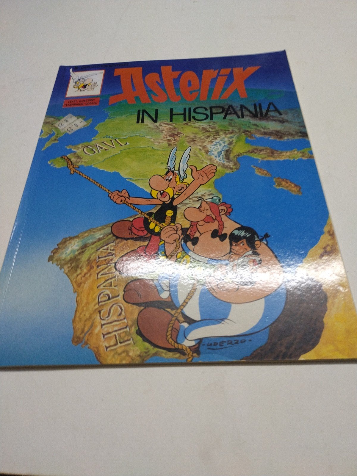 Asterix in Hispania - Klassiek stripboek, Boeken, Eén stripboek, Ophalen of Verzenden, Gelezen, René Goscinny en Albert Uderzo