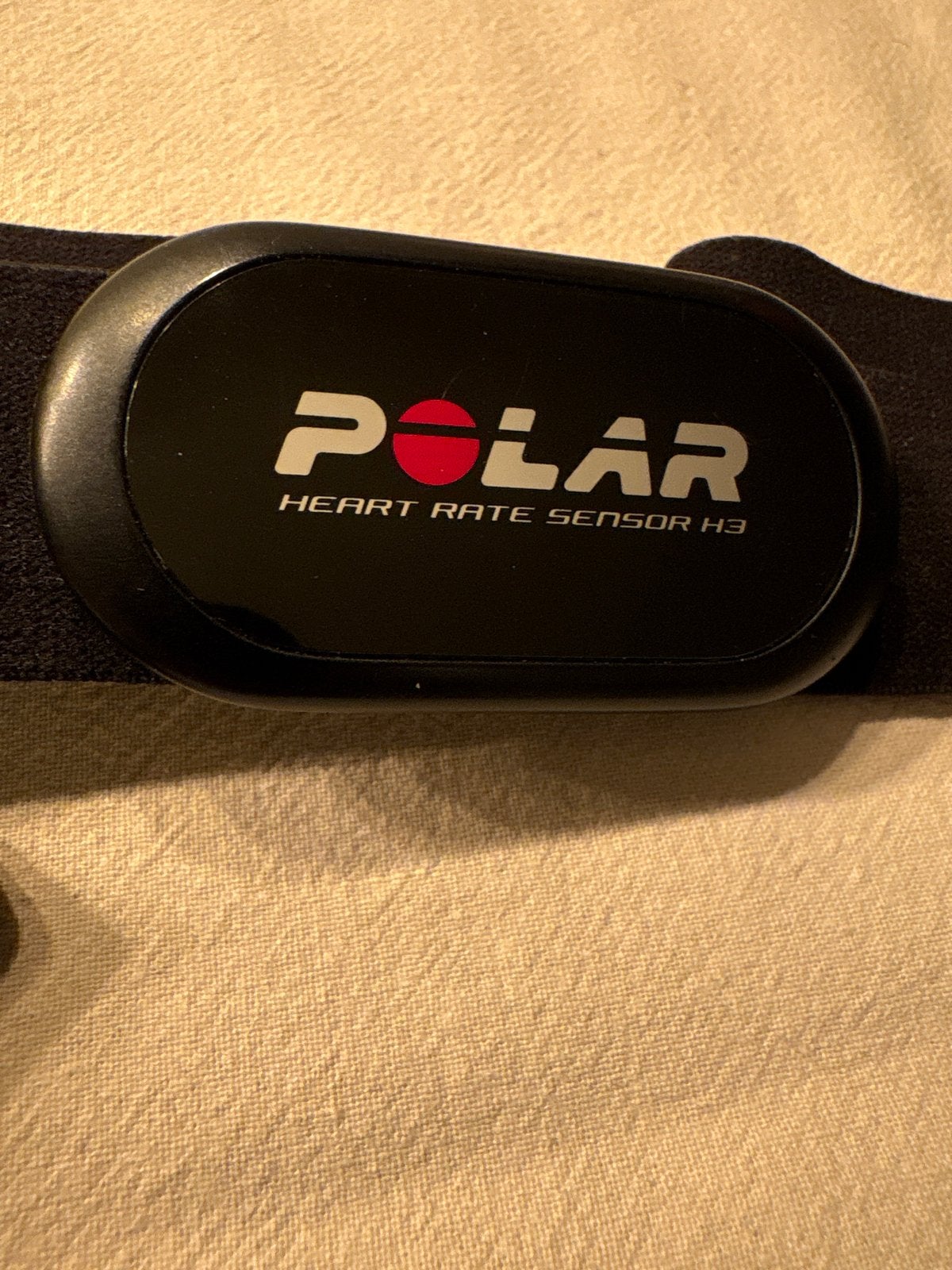 Polar H3 Hartslagmeter - Nauwkeurige Hartslagmeting, Ophalen of Verzenden, Gebruikt, Polar, Met borstriem