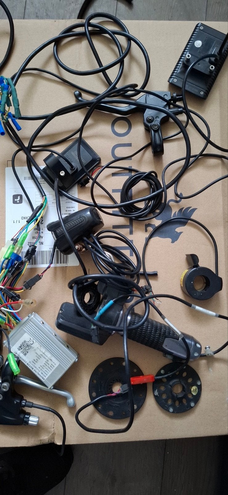E-bike ombouwset - Motor, controller, display en meer, Elektrische fiets, Gebruikt, Kunststof, Ophalen of Verzenden