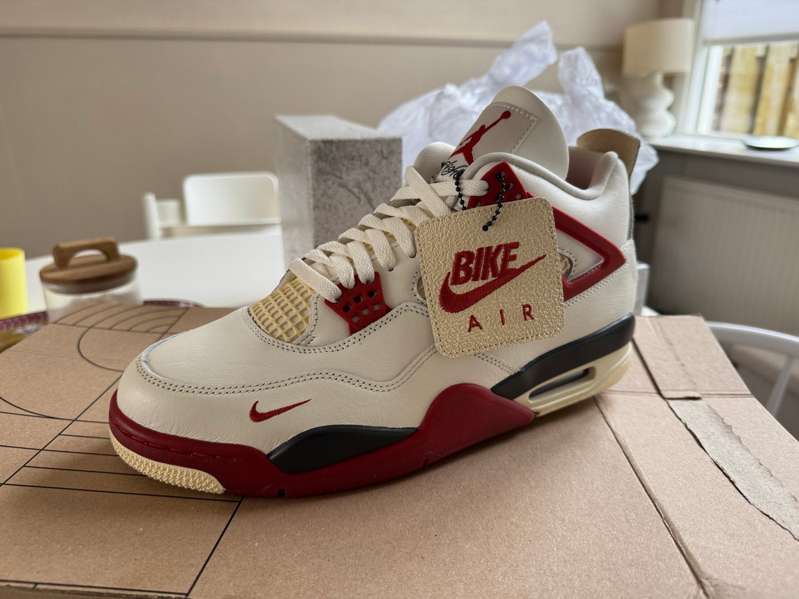 Nike Air Jordan 4 brick after brick deadstock, Overige kleuren, Nieuw, Ophalen of Verzenden, Sneakers of Gympen