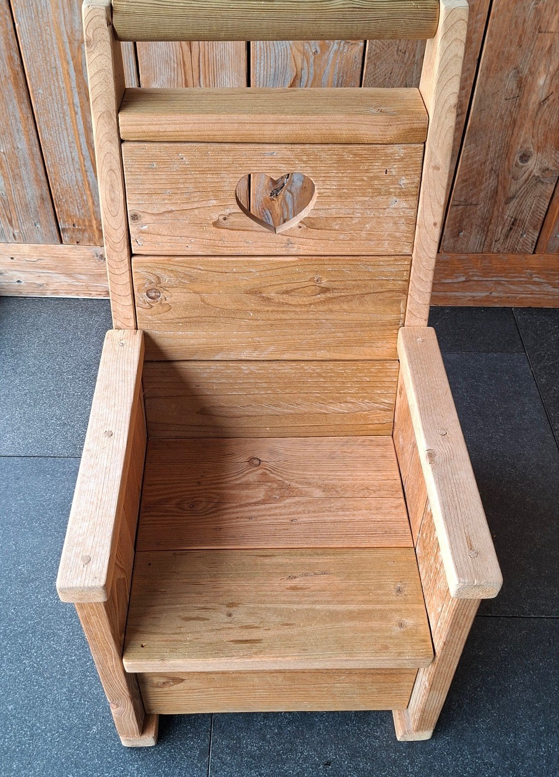 Steigerhouten stoeltje,kindermeubel,stoeltje,kinderstoel., Ophalen