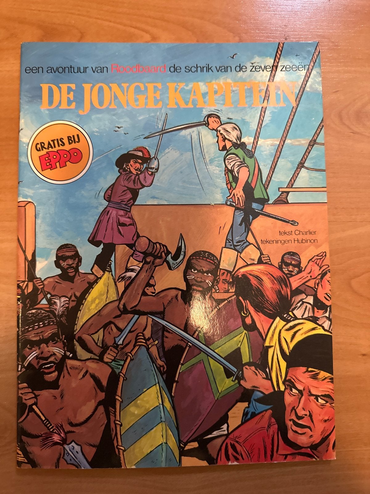 De Jonge Kapitein - Een avontuur van Roodbaard, Eén stripboek, Ophalen of Verzenden, Gelezen