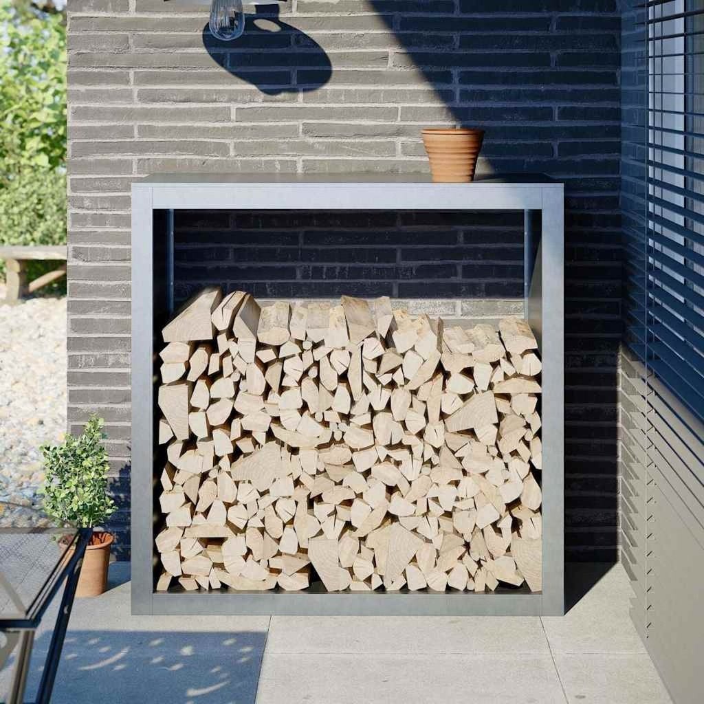 DEAL | Haardhoutrek brandhoutrek gegalvaniseerd staal! GRTS, Minder dan 3 m³, Verzenden, Blokken