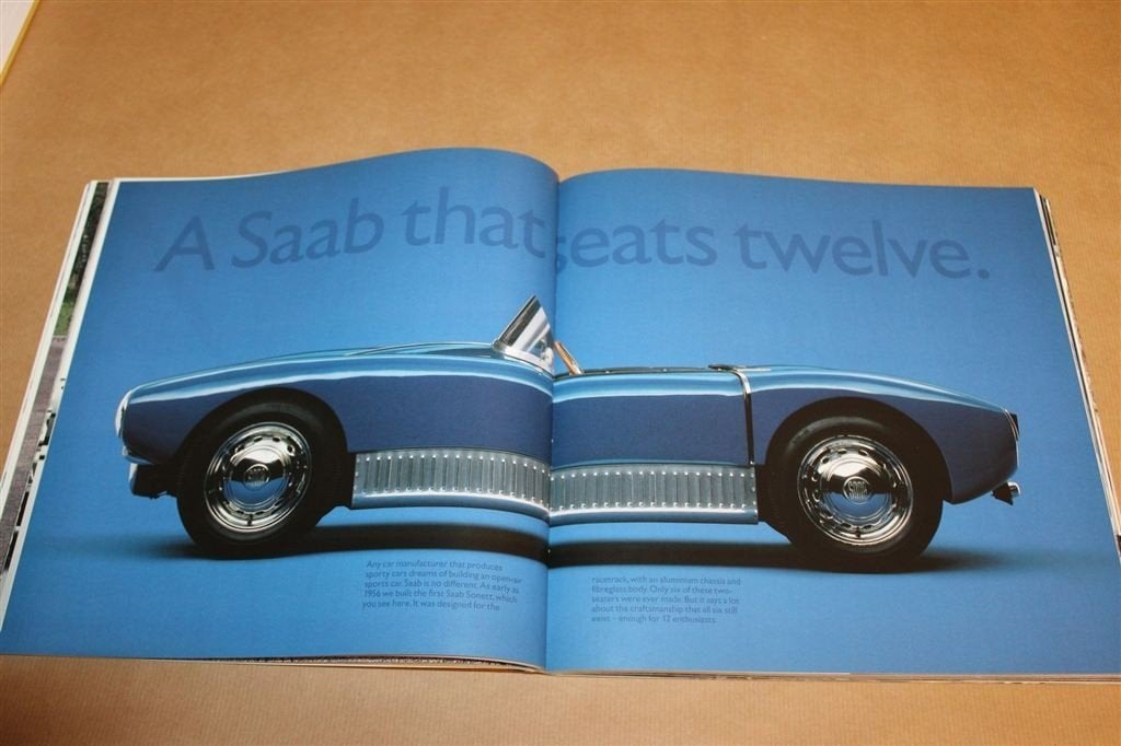 SAAB Welcome Book — Geschiedenis en Modellen, Boeken, Ophalen of Verzenden, Gelezen, Overige merken
