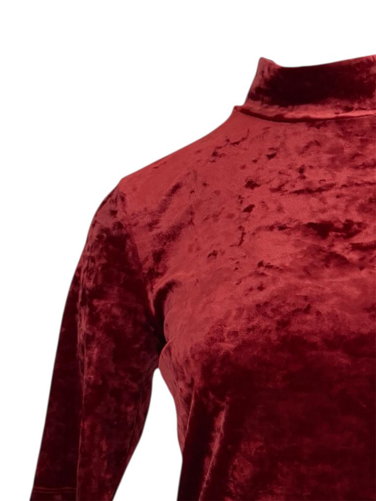 Vanilia shirt S, Ophalen of Verzenden, Zo goed als nieuw, Korte mouw, Rood