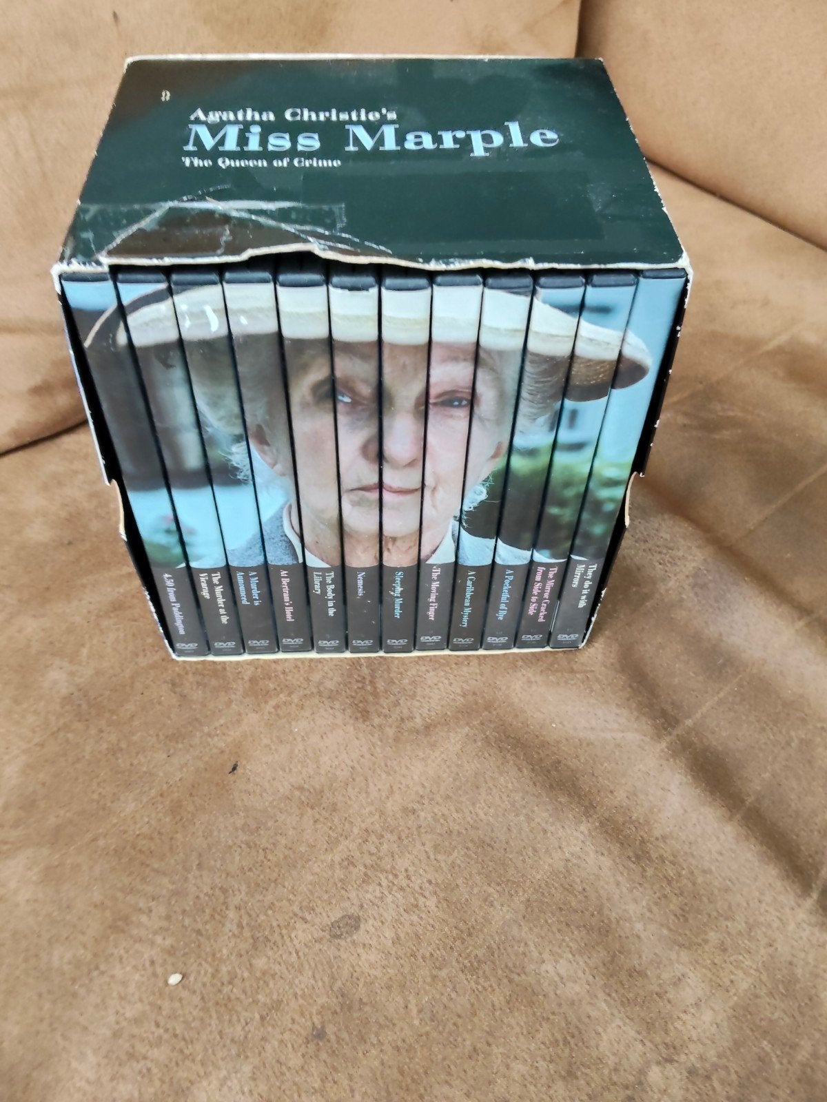 Set van 12, compleet miss marple GRATIS, Vanaf 12 jaar, Ophalen, Zo goed als nieuw