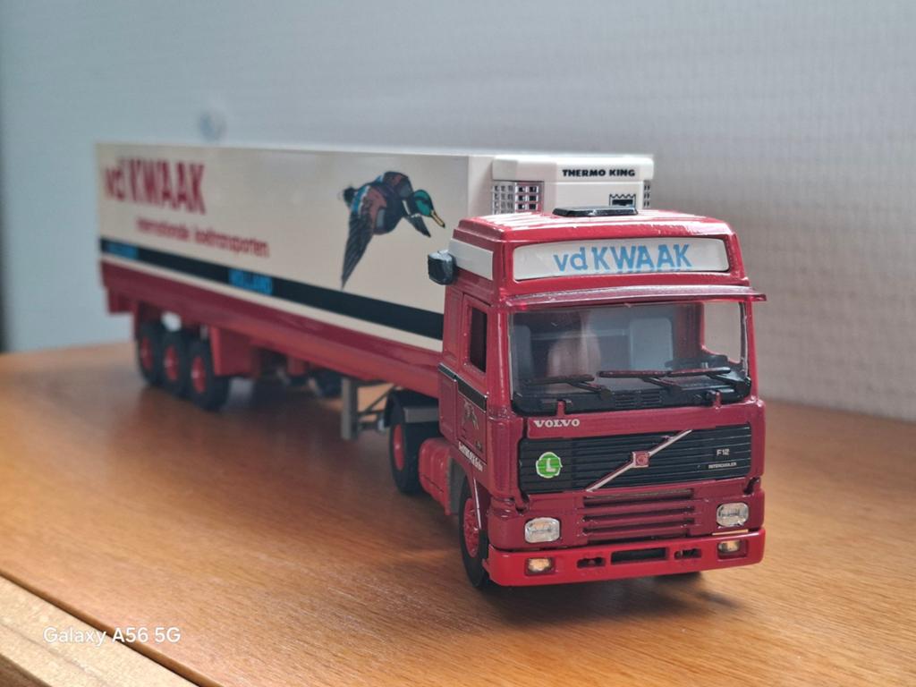 Tekno vd kwaak, Hobby en Vrije tijd, Modelauto's | 1:50, Ophalen of Verzenden, Zo goed als nieuw, Bus of Vrachtwagen, Tekno