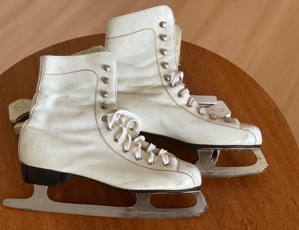 schaatsen wit, Gebruikt, Kunstschaatsen, Ophalen, Overige merken