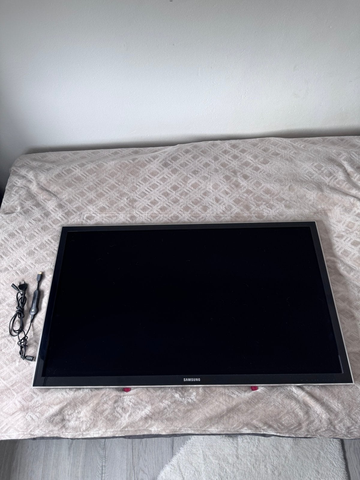 Samsung UE46D5000 46 Inch (119cm) Full HD LED TV +Chromecast, 50 Hz, Ophalen of Verzenden, Zo goed als nieuw, Samsung