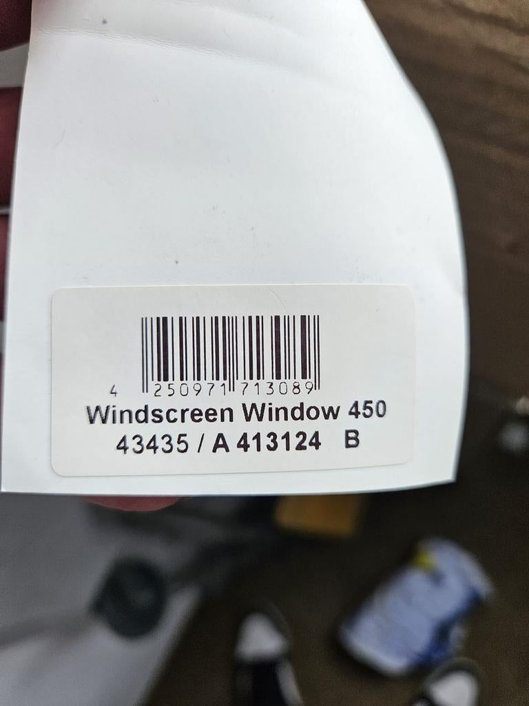 Transparant windscherm 4,5m x 1,5m - Zo goed als nieuw, Caravans en Kamperen, Windschermen, Ophalen, Zo goed als nieuw