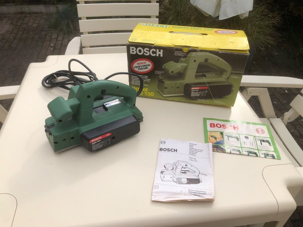 Elektrische handschaaf van Bosch nieuw in doos, Doe-het-zelf en Verbouw, Bosch, Nieuw, Ophalen of Verzenden, Bosch