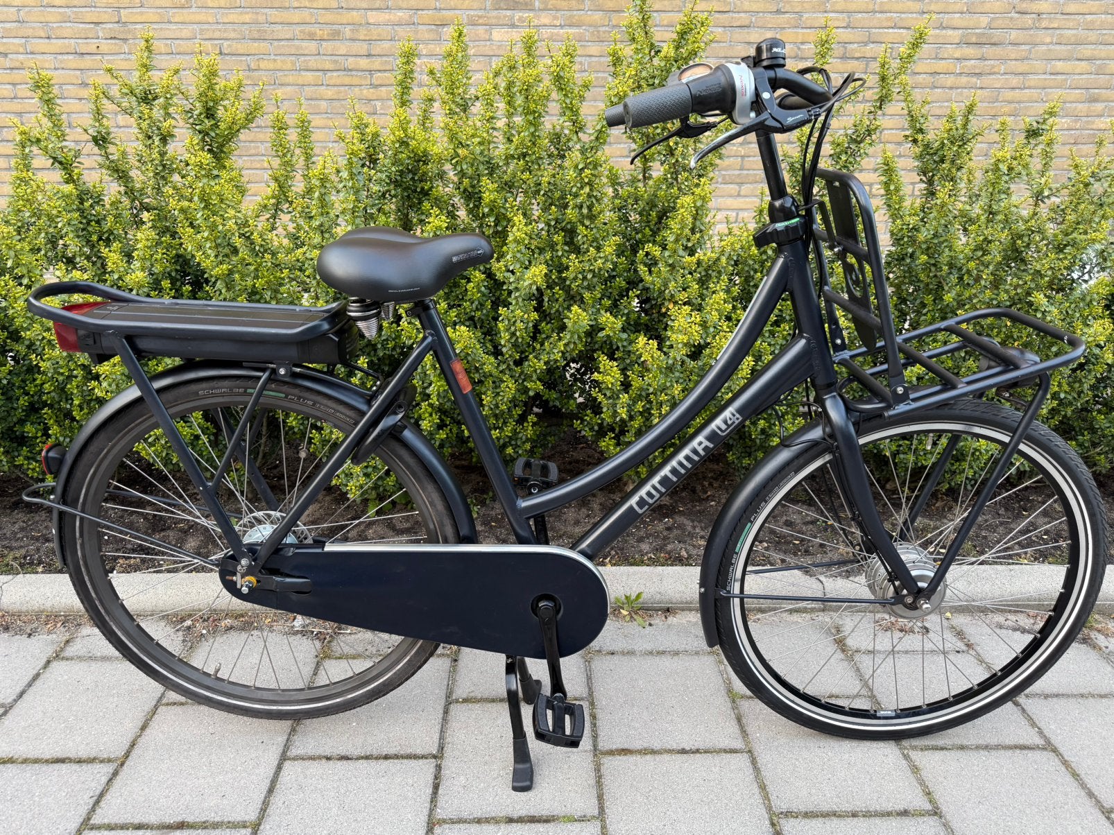 Cortina E-U4 transport voorwielmotor elektrische fiets ebike, Fietsen en Brommers, Elektrische fietsen, 55 tot 59 cm, Ophalen