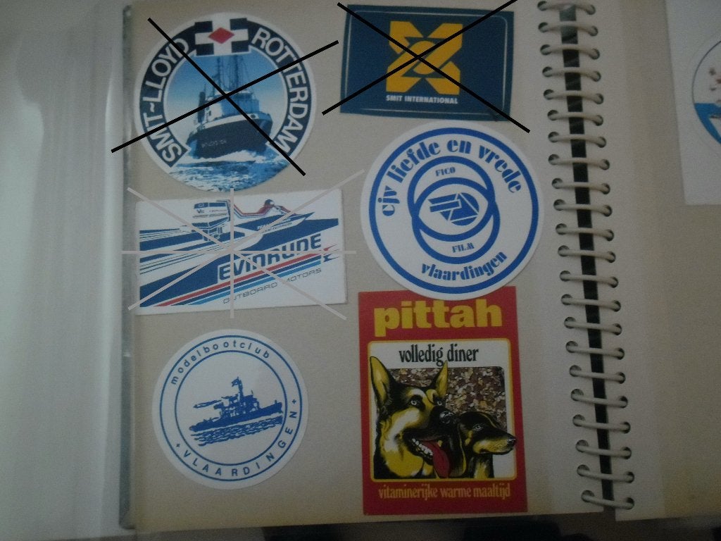 Vintage Sticker Verzameling - Diverse Thema's, Ophalen of Verzenden, Nieuw, Overige typen