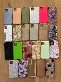 Hoesjes Iphone 11 inclusief 1 MIM Amsterdam, Ophalen of Verzenden, Zo goed als nieuw, IPhone 11