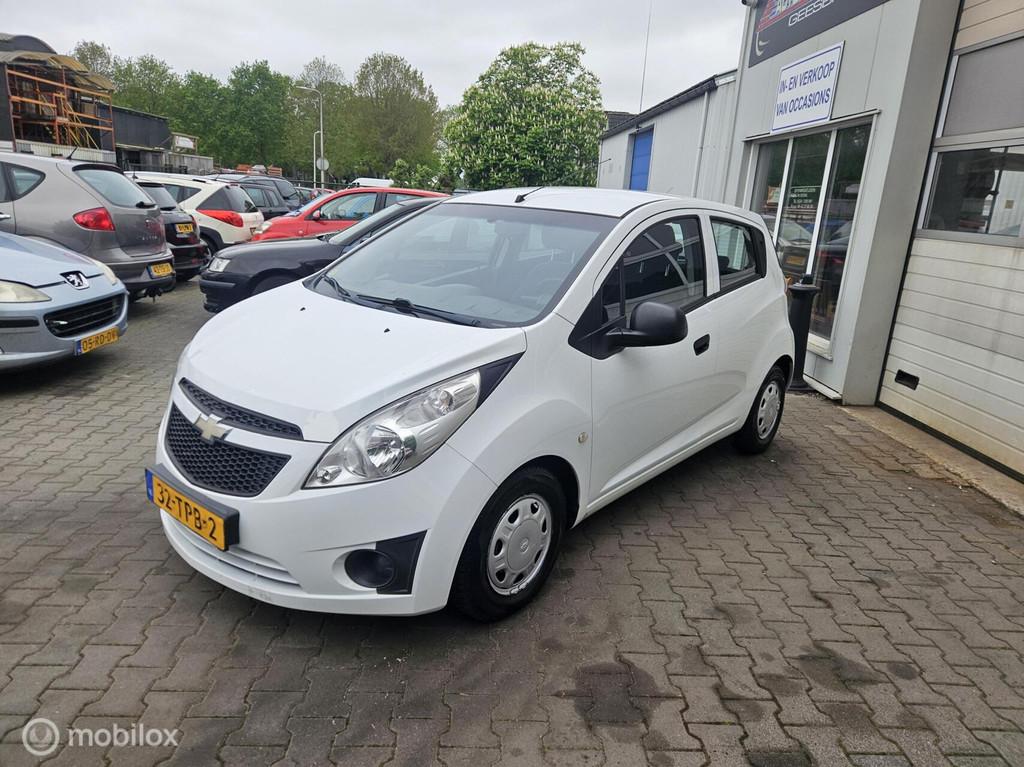 Chevrolet Spark 1.0 16V LS Bi-Fuel, Auto's, Chevrolet, Euro 5, 15 km/l, 4 cilinders, Wit