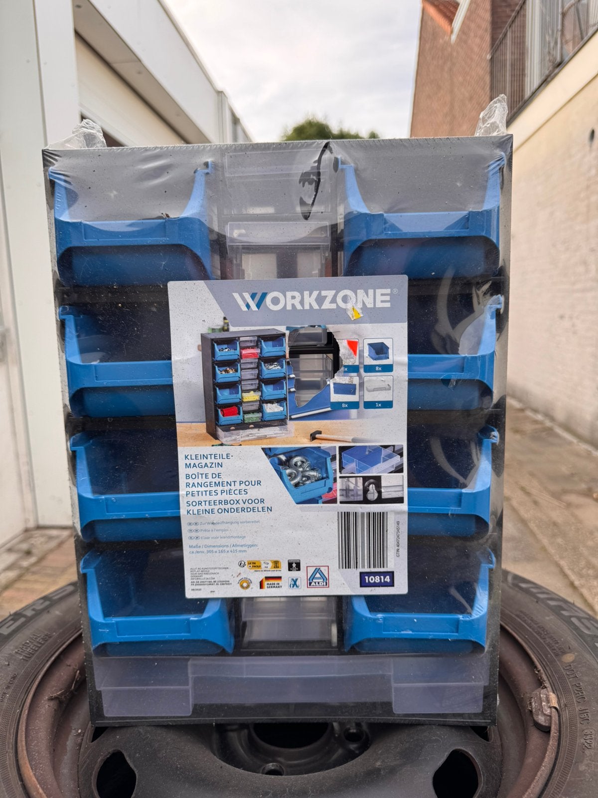 Workzone opbergsysteem wand sorteerbakken boutjes etc., Ophalen, Nieuw