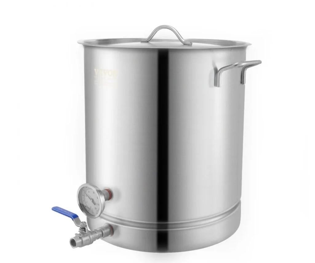 RVS Brouwketel Maischketel Kookketel Bierbrouwen Bier 60L SS, Ophalen, Nieuw, Overige merken