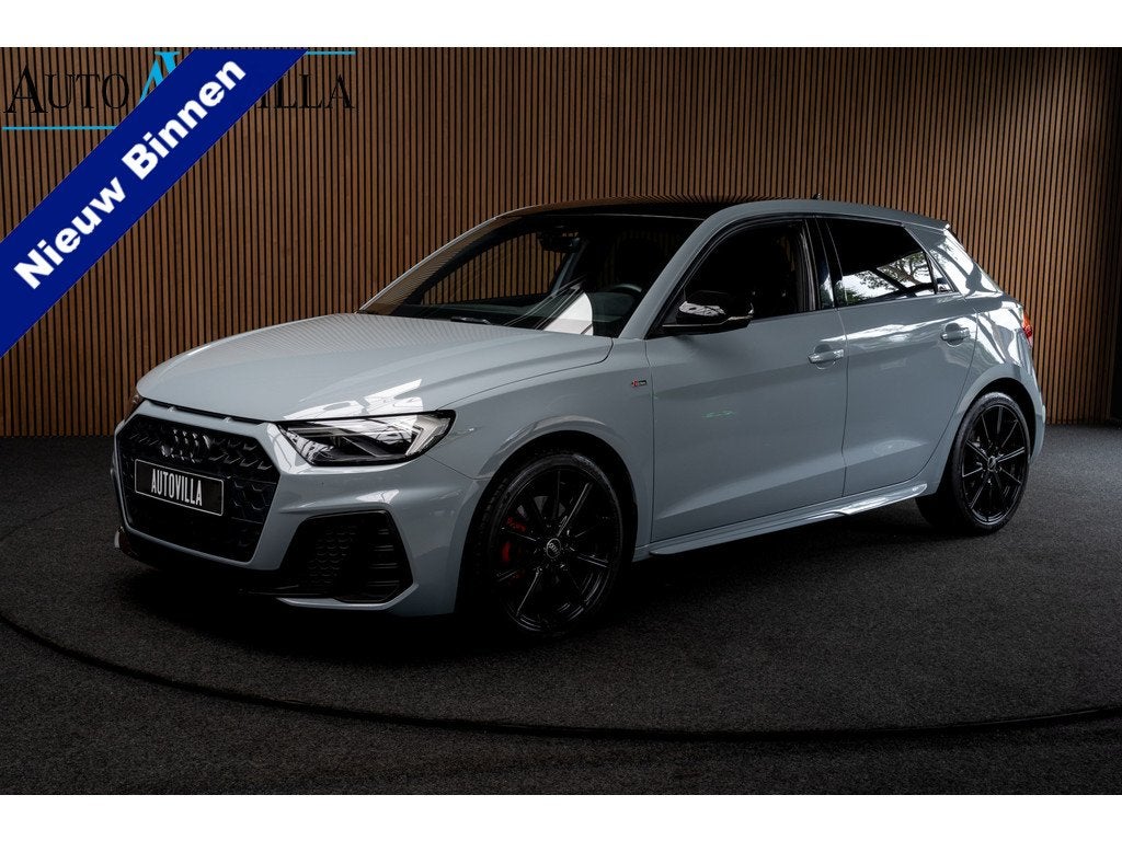 Audi A1 Sportback 40 TFSI S- Line Leder Camera Navi Virtual, Auto's, Audi, 4 cilinders, 1984 cc, Leder en Stof, Origineel Nederlands