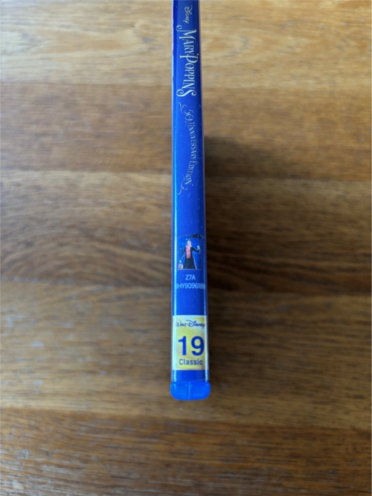 Blu-ray Mary Poppins - 50th Anniversary Edition - NL-Uitgave, Cd's en Dvd's, Avontuur, Gebruikt, Alle leeftijden, Nederlands