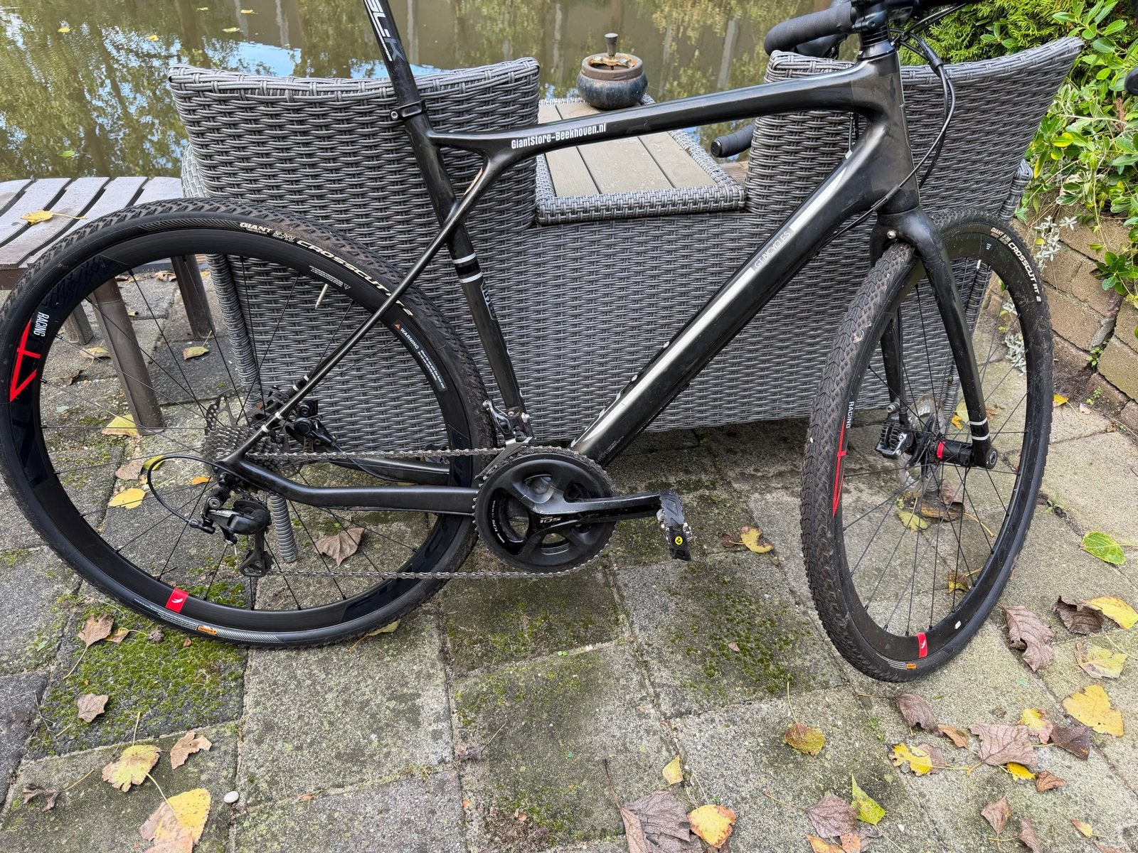 GT Grade Carbon Gravelbike - Shimano 105 - Maat L, 28 inch, Gebruikt, Carbon, Heren