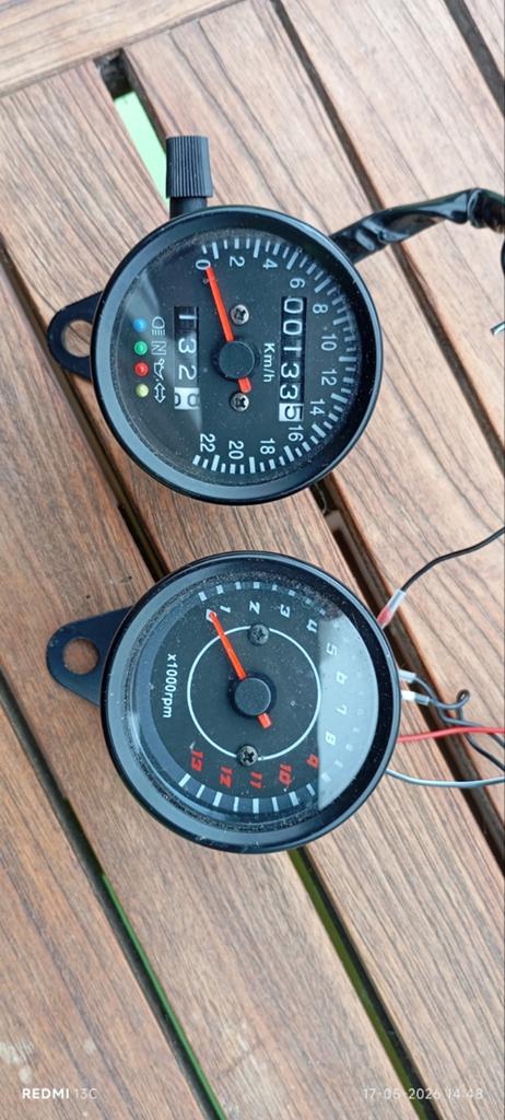 Toerenteller/ kmh meter te koop, Motoren, Ophalen of Verzenden, Zo goed als nieuw