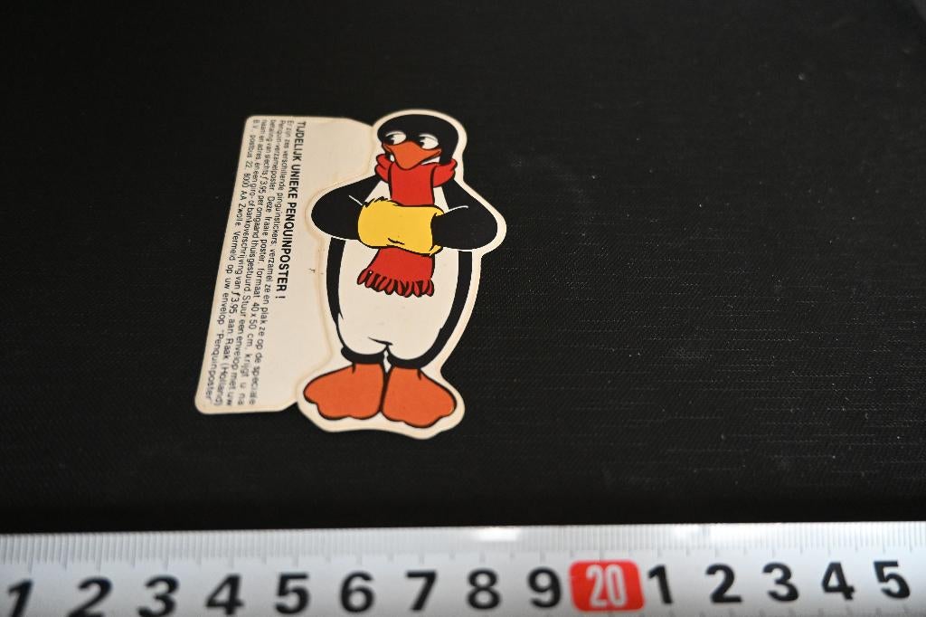 sticker Frisdrank RAAK  Penquin   GX7440, Ophalen, Zo goed als nieuw