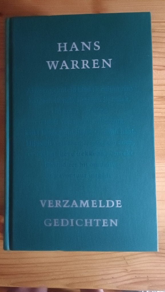 Hans Warren Verzamelde Gedichten - Gebonden, Verzenden, Zo goed als nieuw, Eén auteur, Hans Warren
