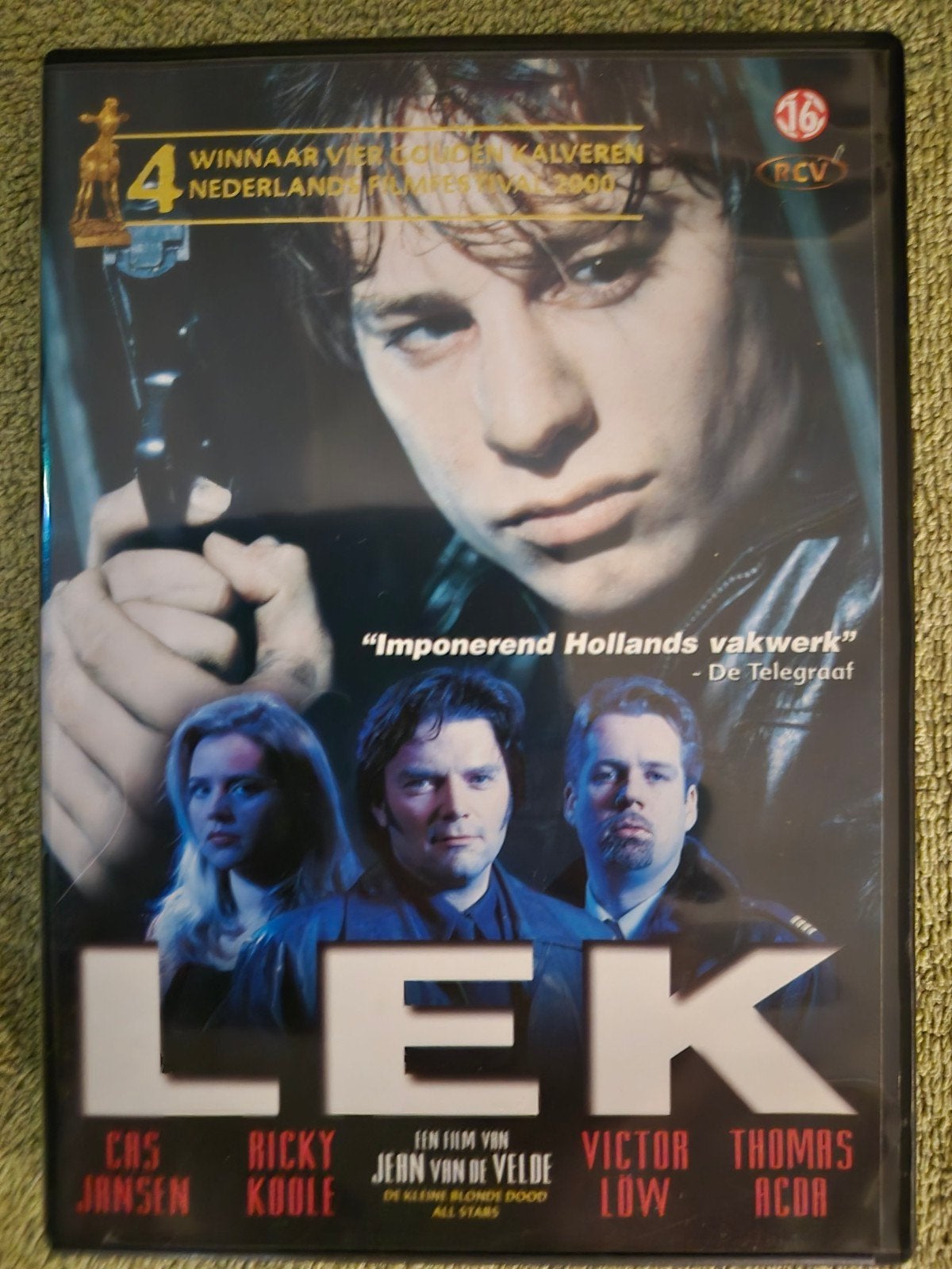 LEK DVD - Nederlandse Actiethriller (2000), Vanaf 16 jaar, Ophalen of Verzenden, Zo goed als nieuw, Actiethriller