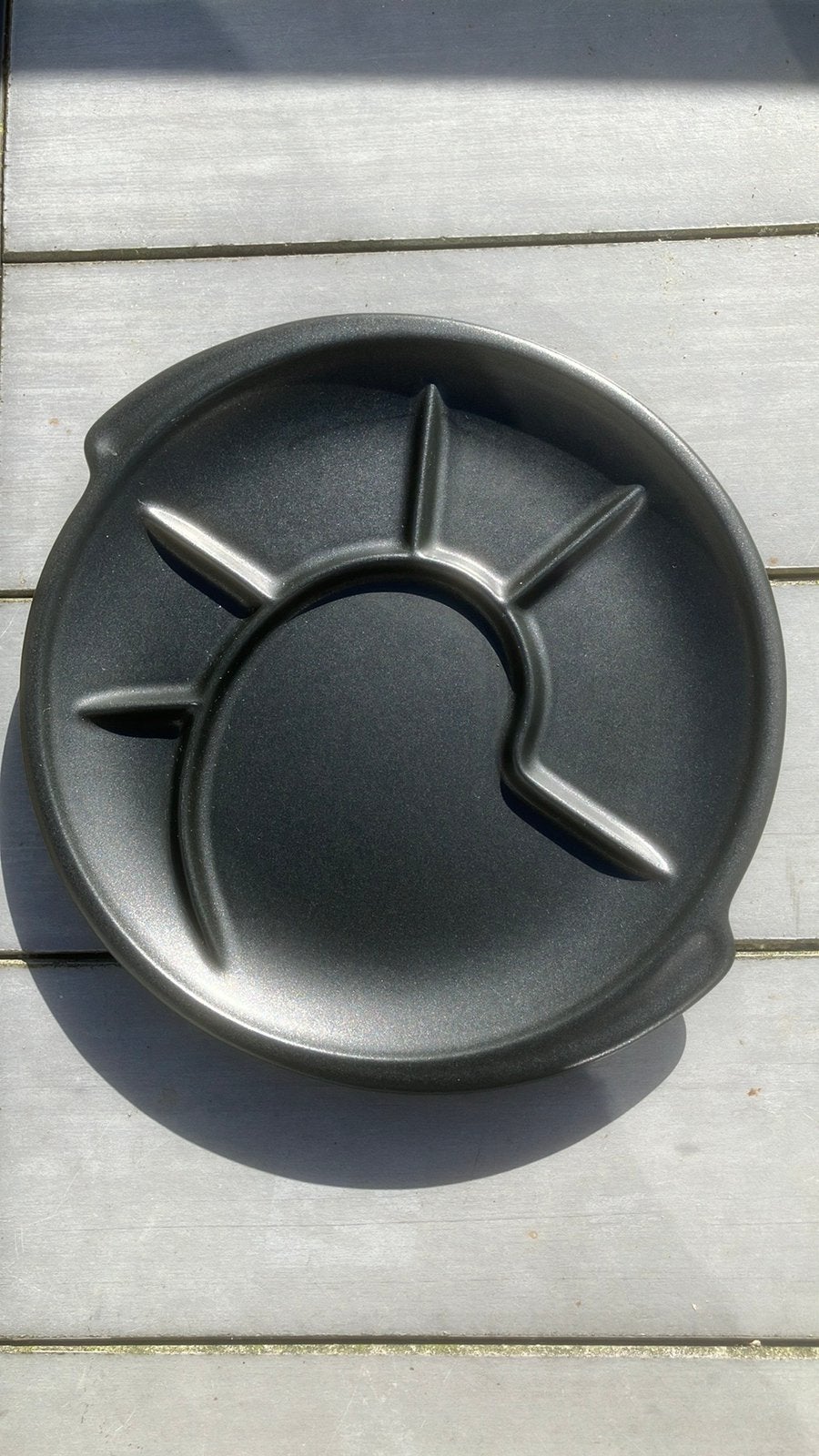 Sigg Switzerland BBQ bord, zwart., Ophalen of Verzenden, Zo goed als nieuw