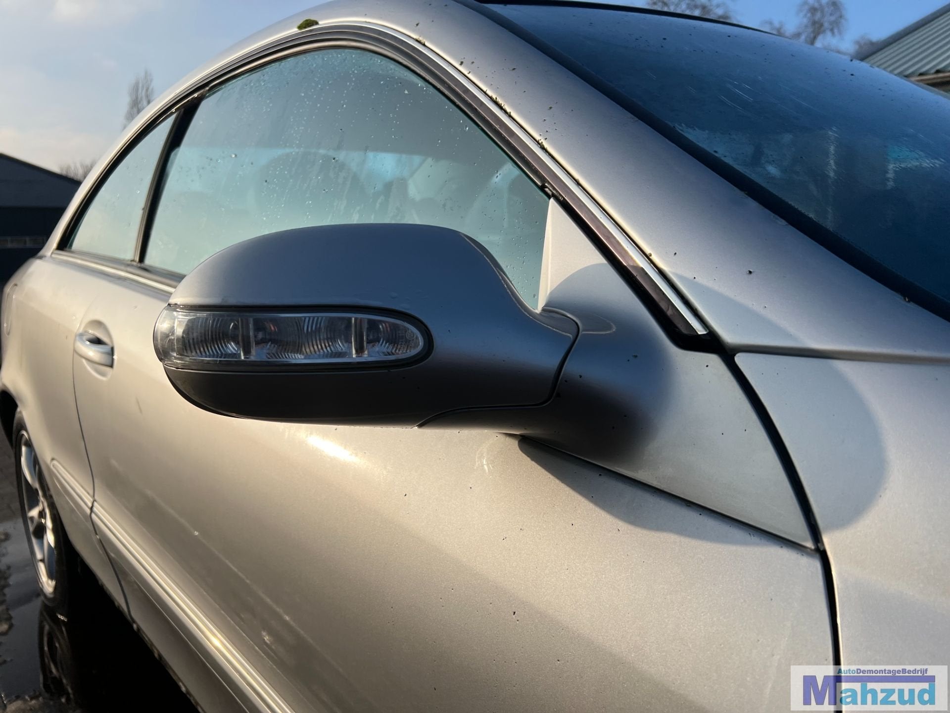 MERCEDES CLK W209 Zilver 744 rechts spiegel 2002-2009, Auto-onderdelen, Gebruikt, Mercedes-Benz AG, Mercedes-Benz, Ophalen of Verzenden