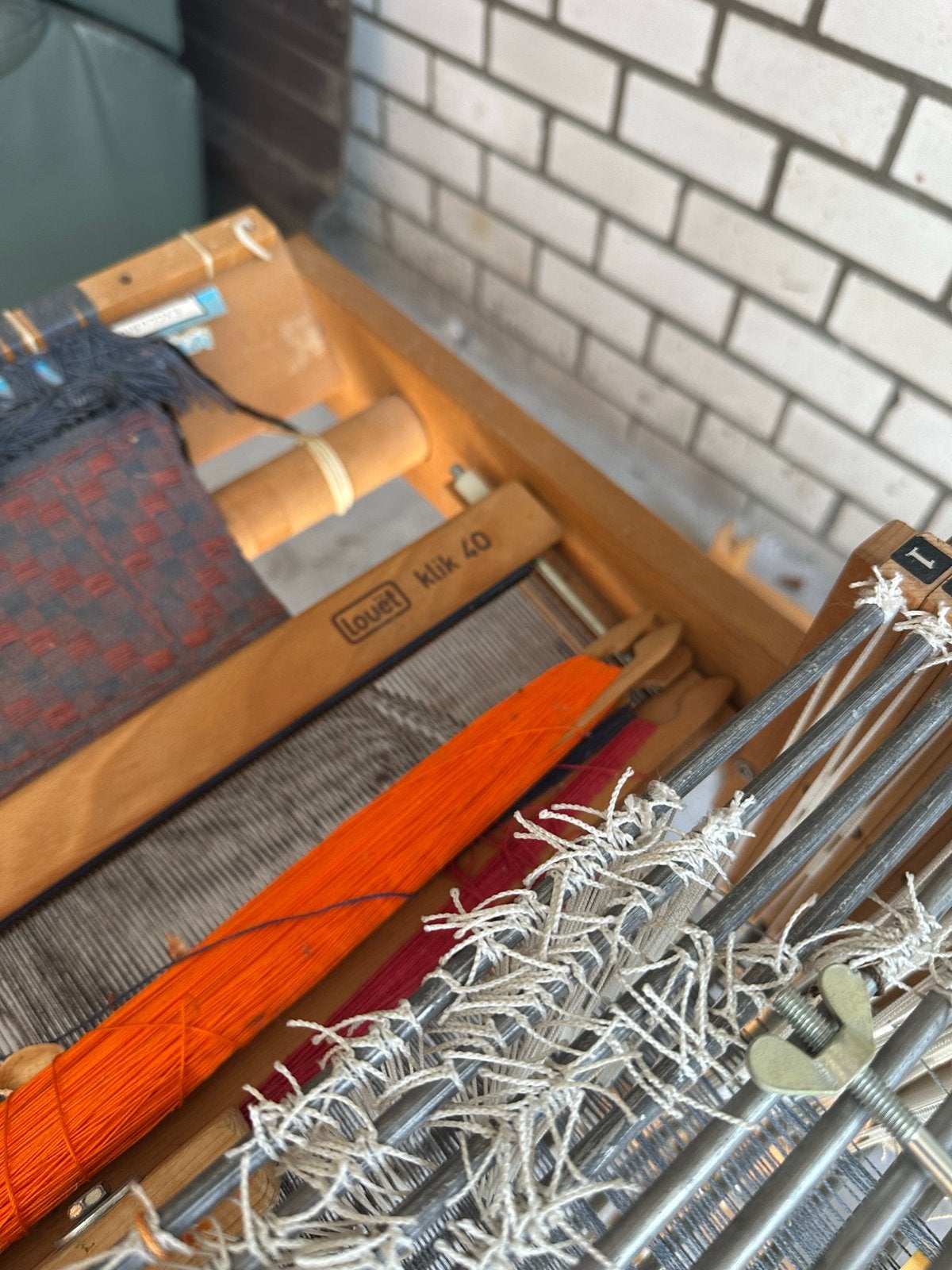Louët Klik Tafelweefgetouw met origineel onderstel, Ophalen, Gebruikt, Overige typen, K