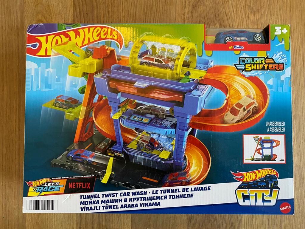 Hot Wheels City Tunnel Twist Car Wash, Ophalen of Verzenden, Nieuw