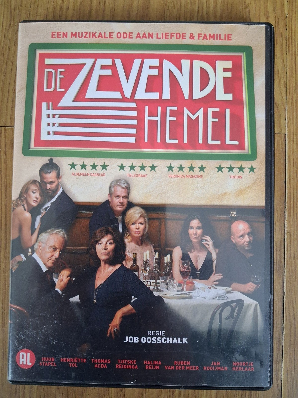DE ZEVENDE HEMEL- Met Huub Stapel. (Dvd), Alle leeftijden, Ophalen of Verzenden, Zo goed als nieuw