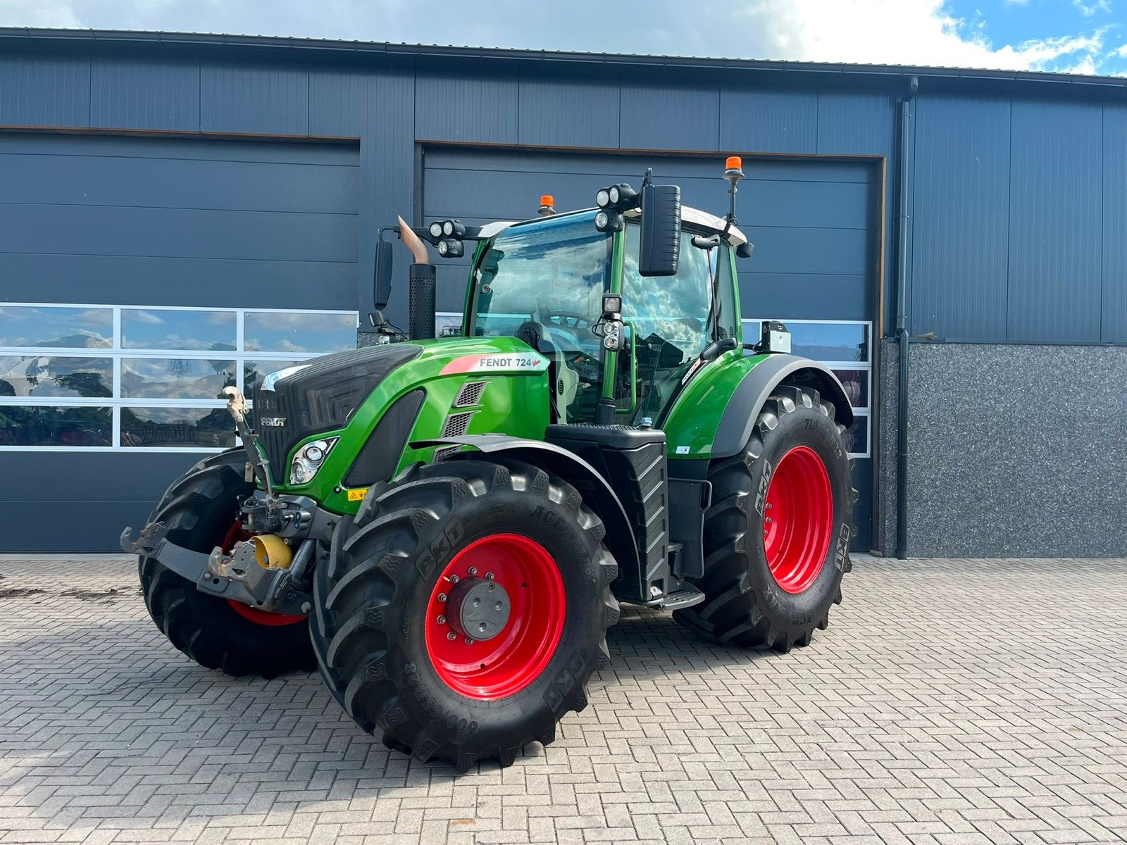 Fendt 724 Profiplus tractor, Gebruikt, Ophalen of Verzenden, Meer dan 160 Pk, Fendt