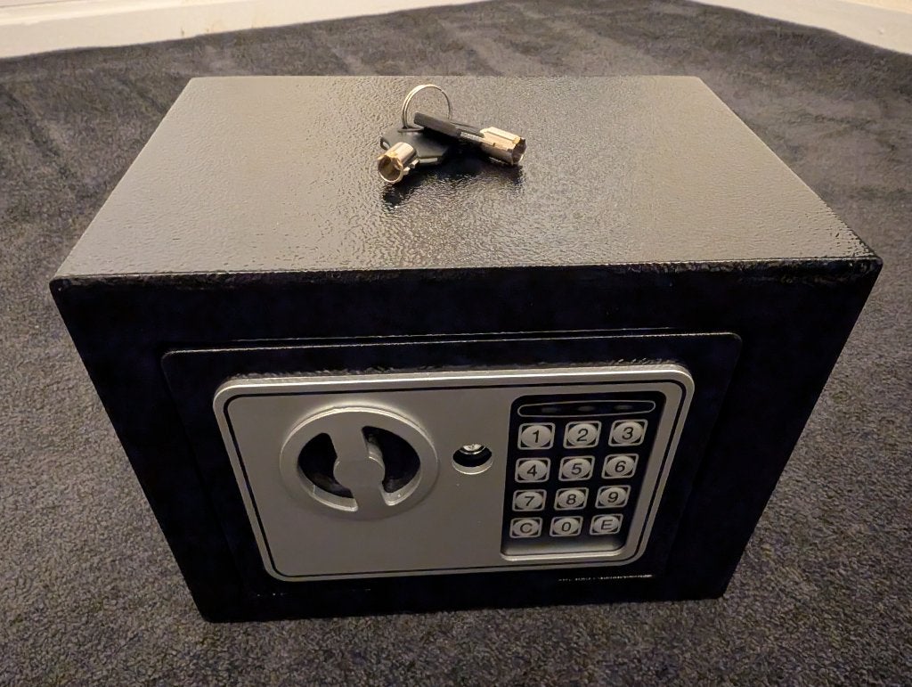 Handmatige digitale elektronische kluis safe  Caravan Camper, Ophalen of Verzenden, Zo goed als nieuw