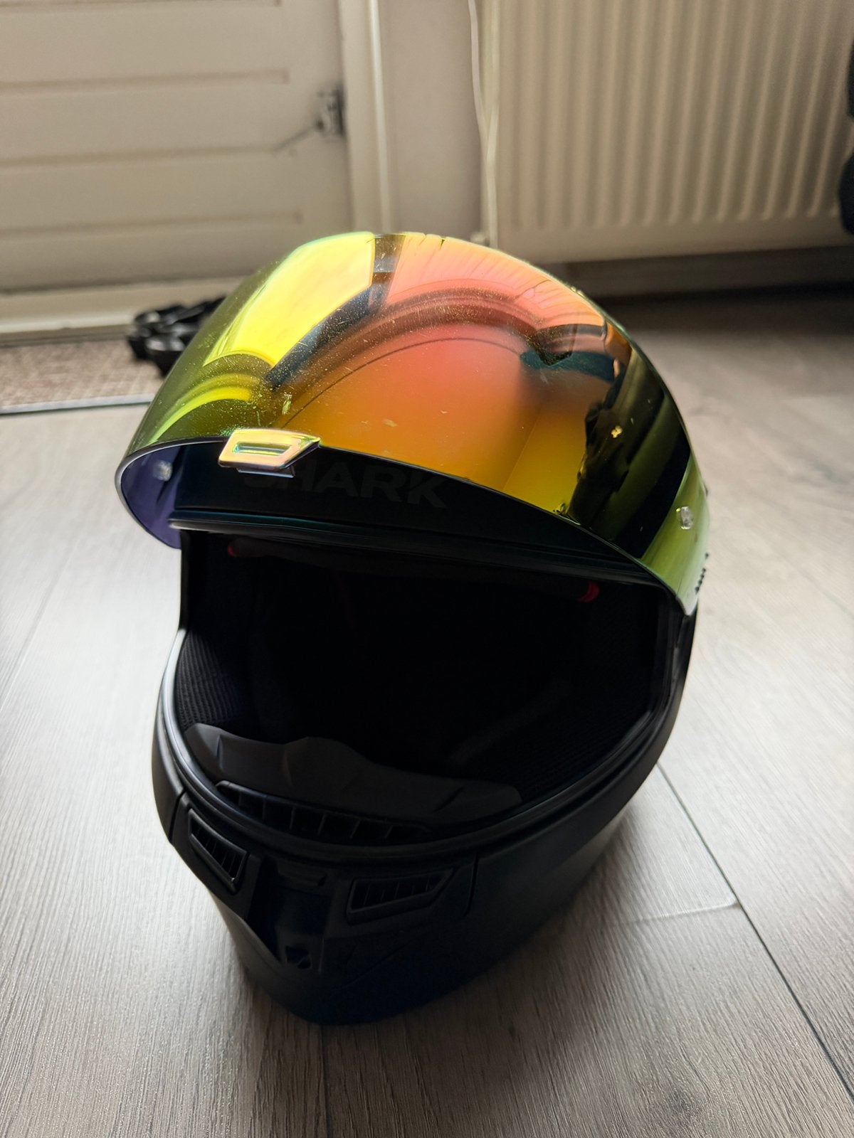 Shark D-skwal 3 motorhelm maat M, Ophalen, Tweedehands, Integraalhelm, Shark