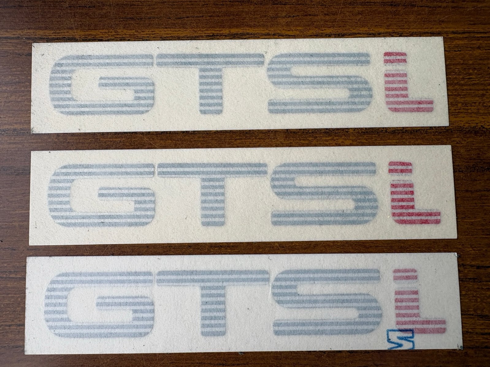 Toyota GTSi stickers Corolla 3 stuks youngtimer, Ophalen of Verzenden