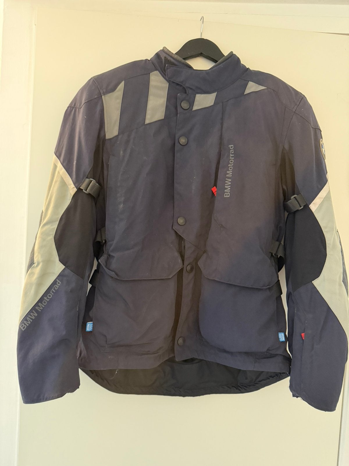 BMW Motorrad jas, maat 52, met extra rugprotector, Motoren, Kleding | Motorkleding, Ophalen of Verzenden, Tweedehands, Heren, Jas | textiel